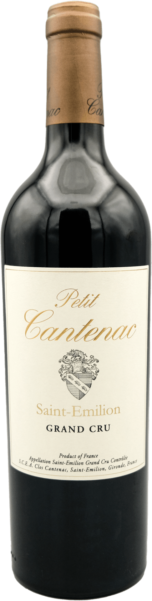 Petit Cantenac Saint Emilion Grand Cru 2016