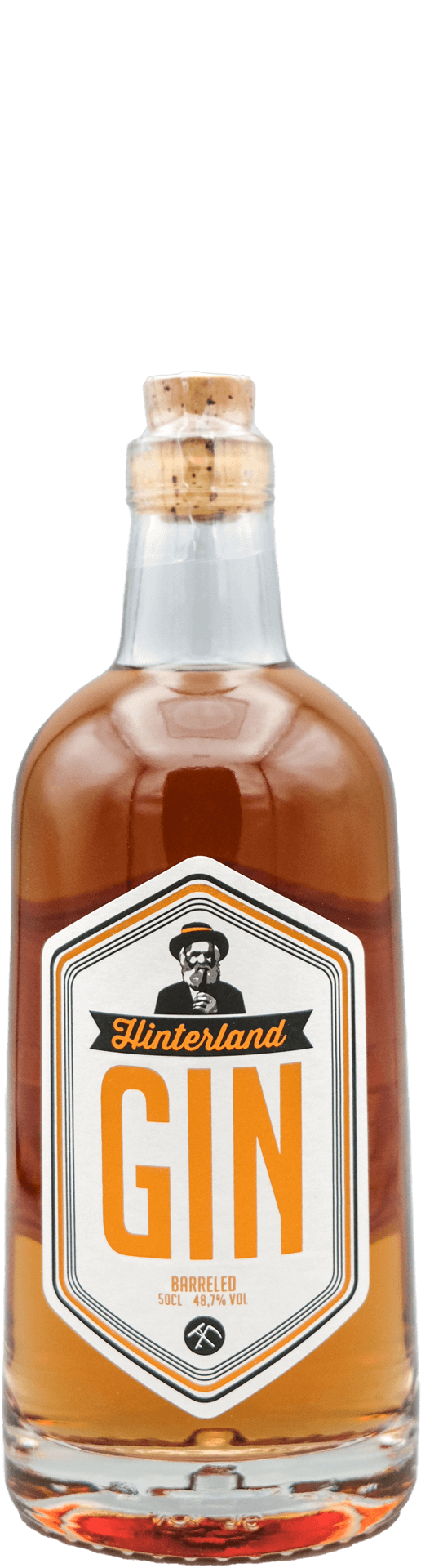 0,5 L Barelled Hinterland Gin PORTWEIN-Fasslagerung