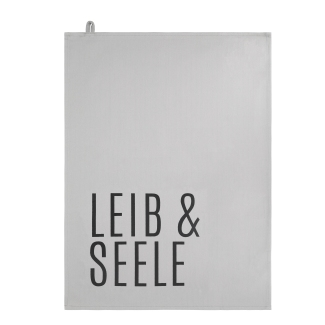 Geschirrtuch mit Leib & Seele